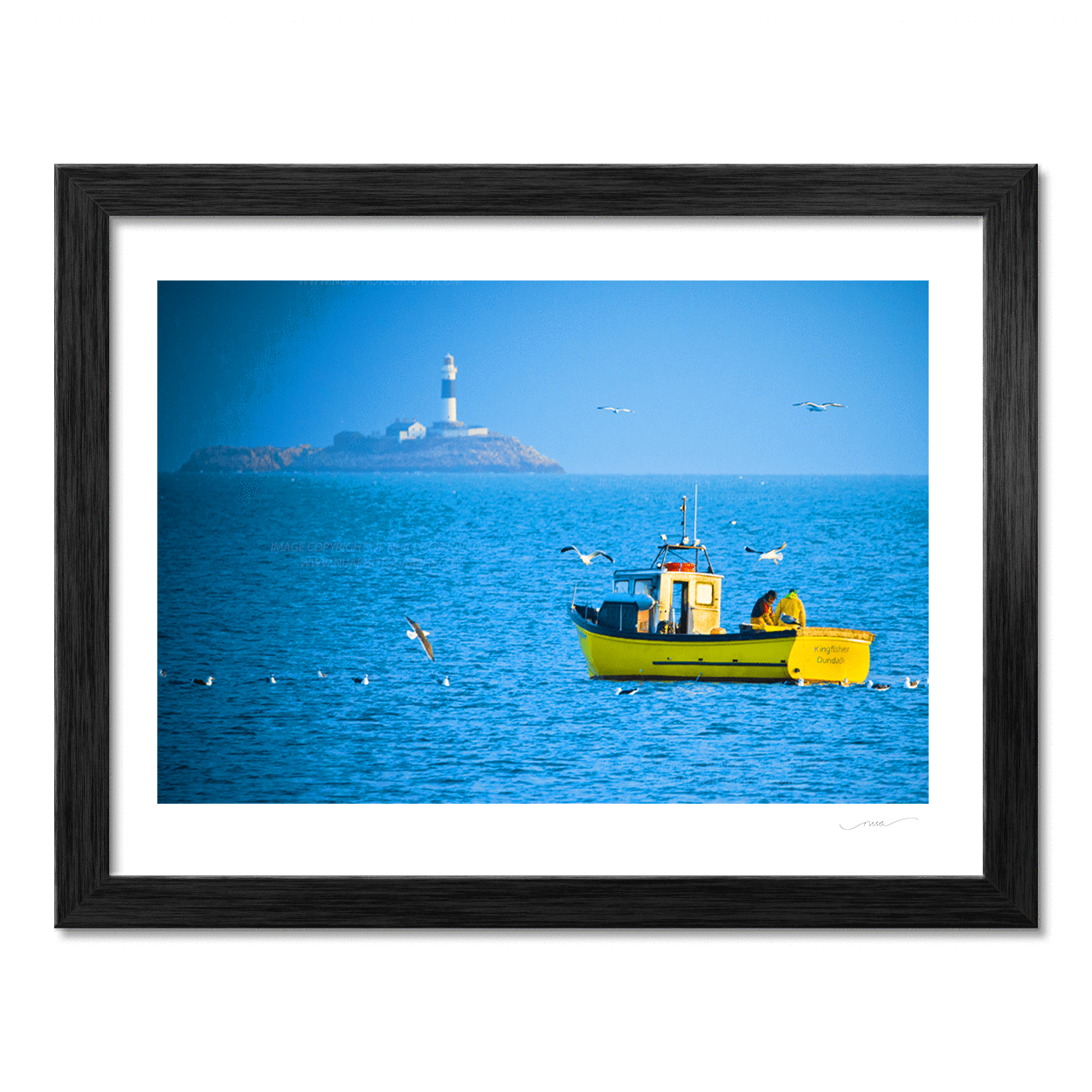 Nua Photography Print Lifting the lobster pots at Rockabill 65