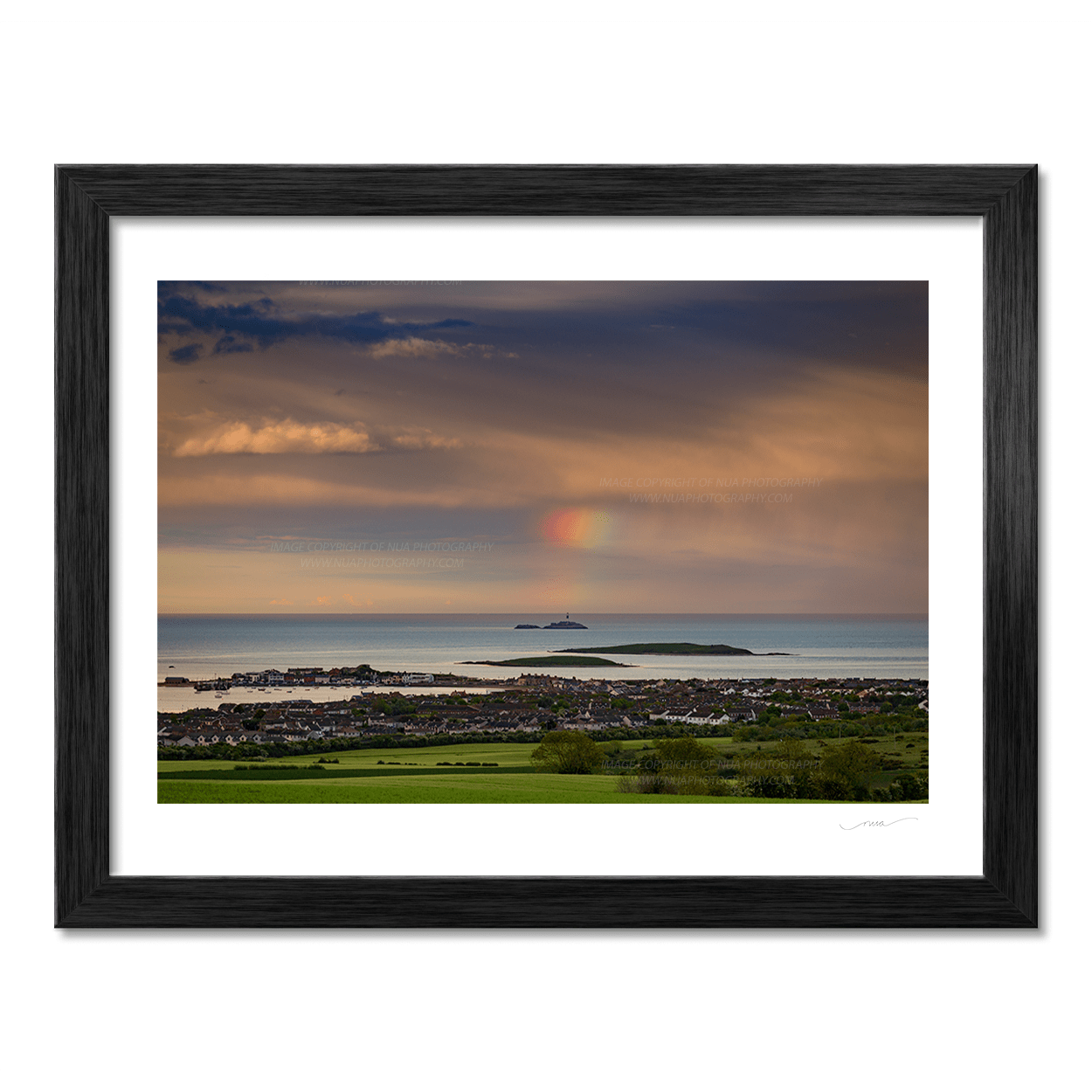 Nua Photography Print Looking out to Rockabill Lighthouse 15