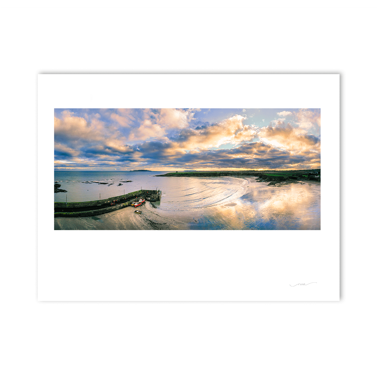 Nua Photography Print Loughshinny and Drumanagh