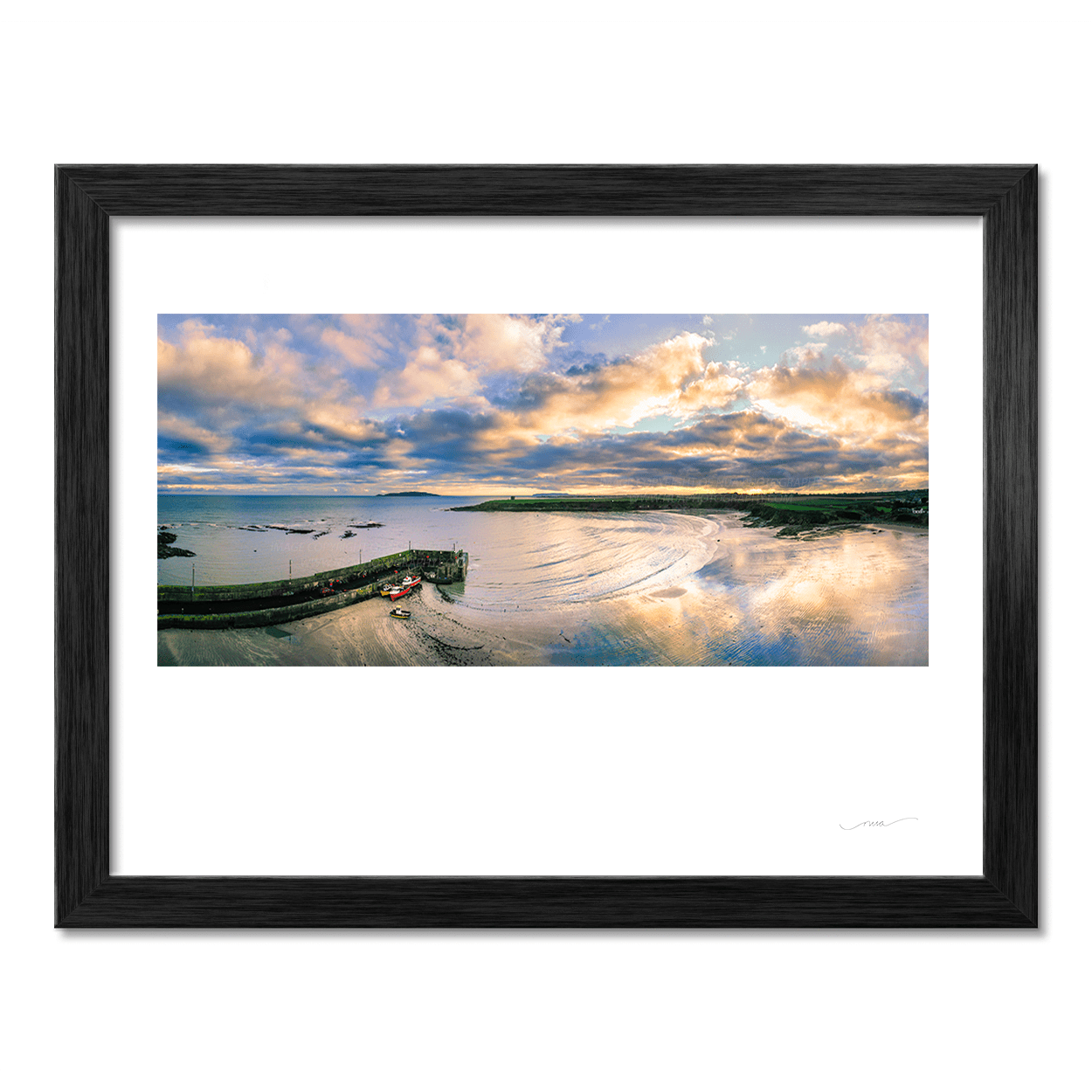 Nua Photography Print Loughshinny and Drumanagh