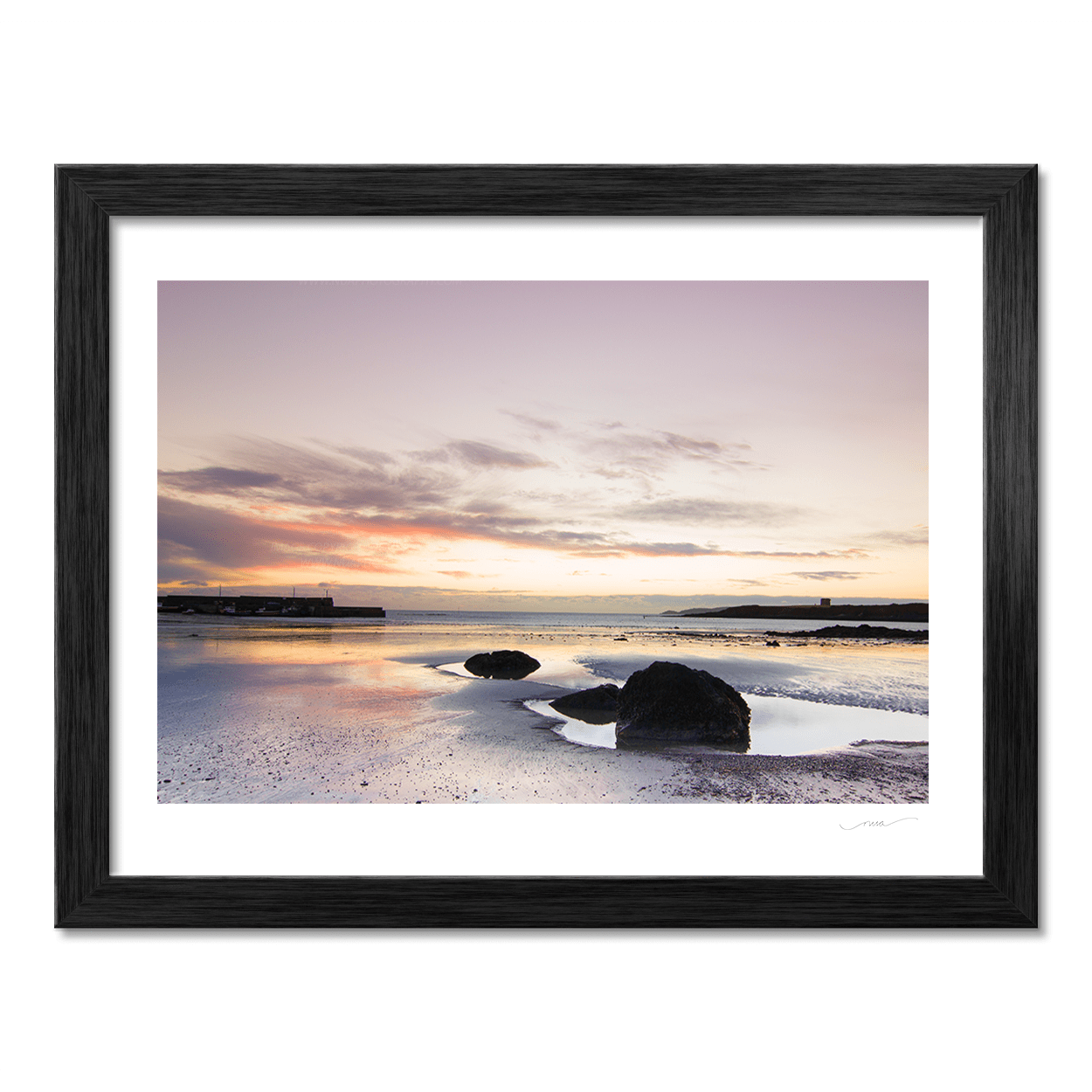 Nua Photography Print Low tide loughshinny Dublin 52