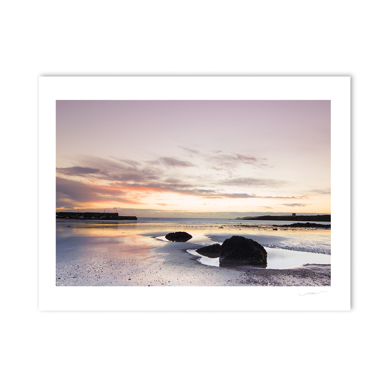 Nua Photography Print Low tide loughshinny Dublin 52