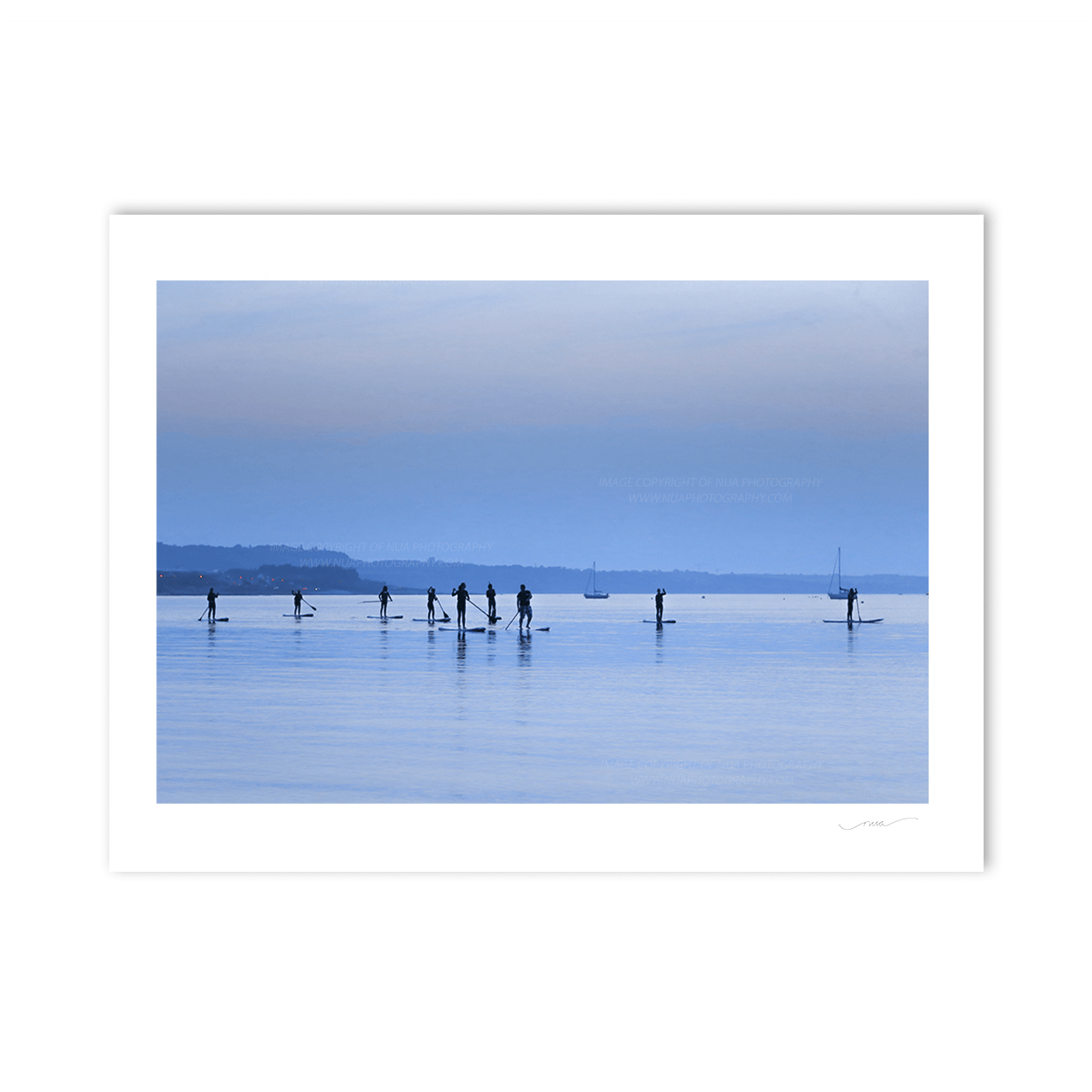 Nua Photography Print Paddle Boarding in Skerries 35